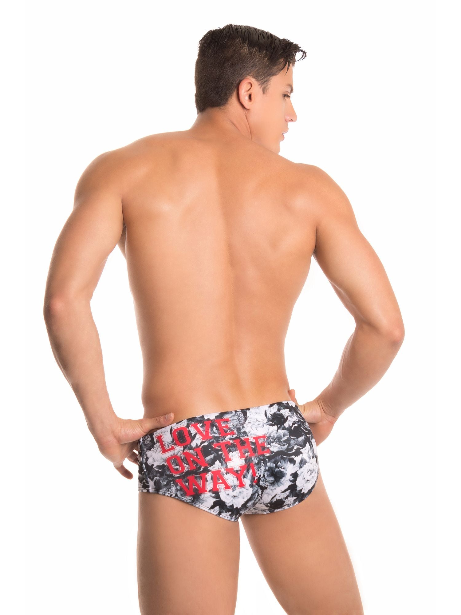 JOR 0284 BLOOM Badehose mit Motiv Jor Kleidung & Accessoires:Herren:Herrenmode:Bademode nudosz.myshopify.com