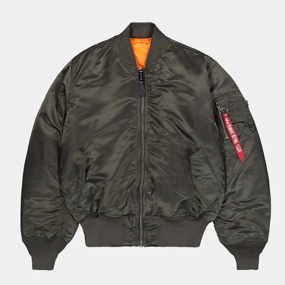 Alpha Industries MA-1 (HERITAGE) Bomber Jacket - Rep. Grey