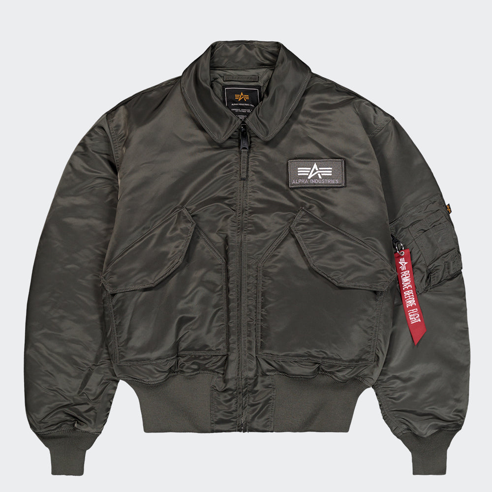Alpha Industries CWU 45 (HERITAGE) Bomber Jacket - Rep. Grey