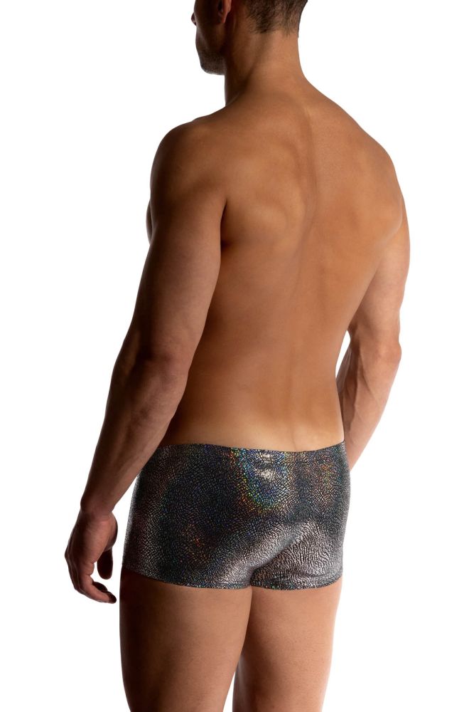 Herren Micro Pants M2511 Schwarz/Silber - MANSTORE - Shop Deutschland Noodosz