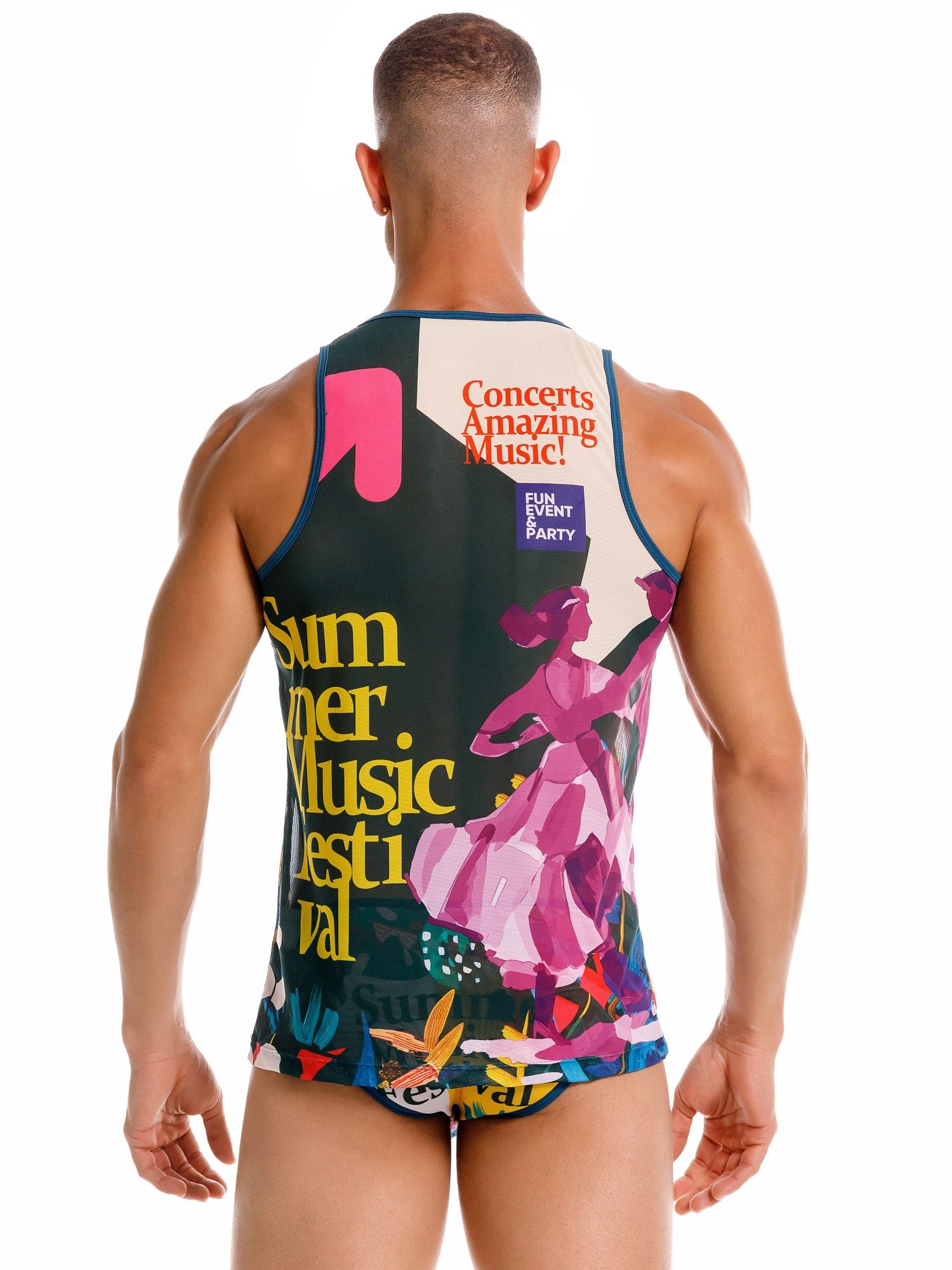 JOR 2178 FEST TANK - Top bedruckt Jor Kleidung & Accessoires:Herren:Herrenmode:Shirts & Hemden:T-Shirts nudosz.myshopify.com