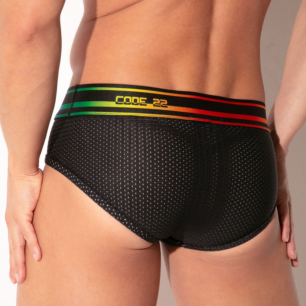 CODE 22 PRIDE MESH BRIEF 2121 - Briefs
