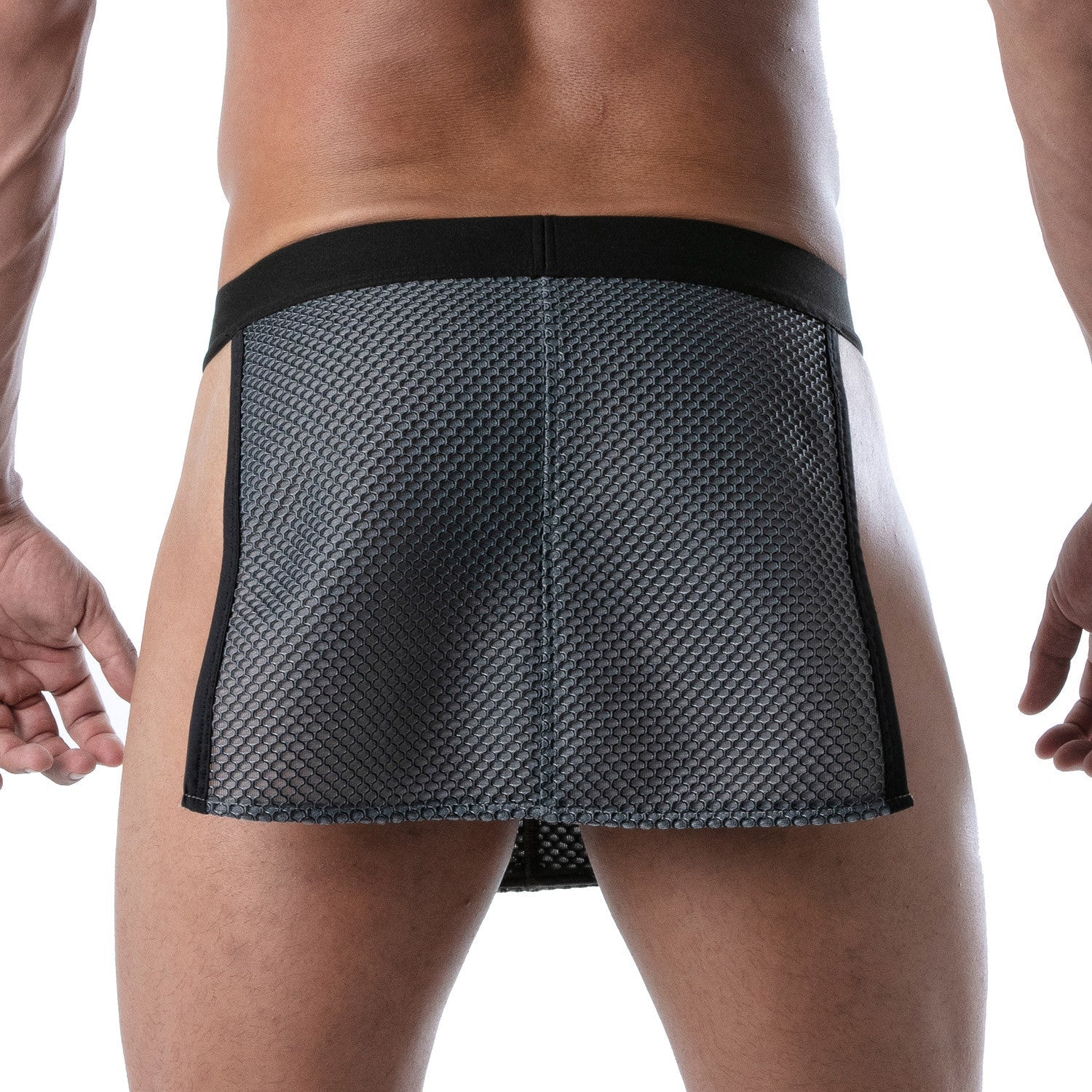 3D - Taillenschürze Grau - TOF Paris - Shop Deutschland Noodosz