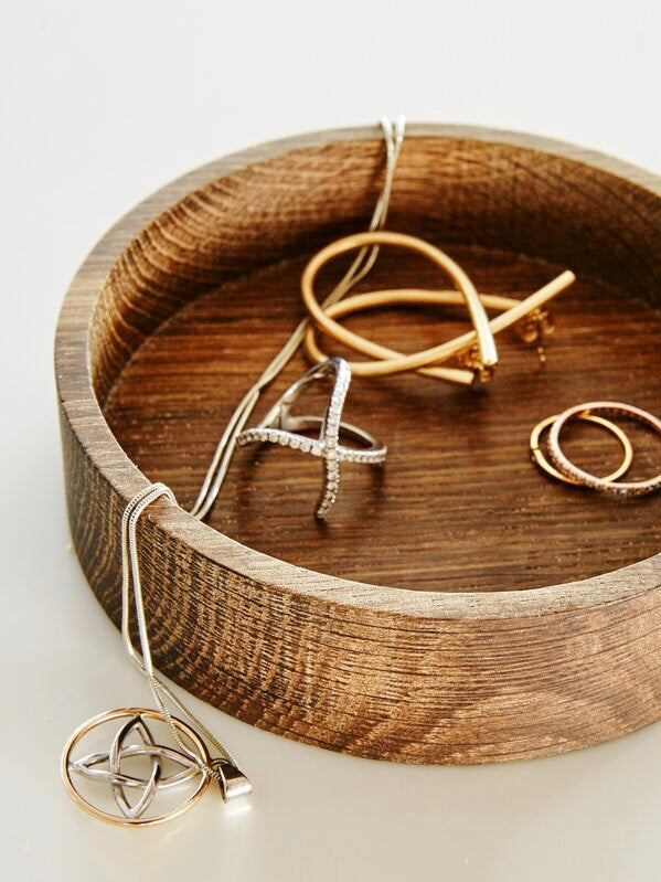 Holzbox für Untersetzer CIRCLE, in 2 Ausführungen