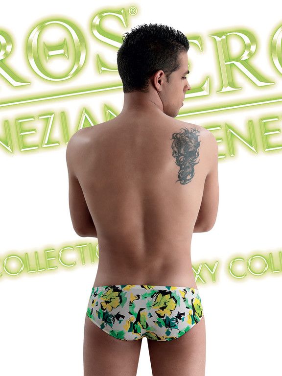 EROS VENEZIANI 7086 Herren Badehose mit Push-Up Einlage