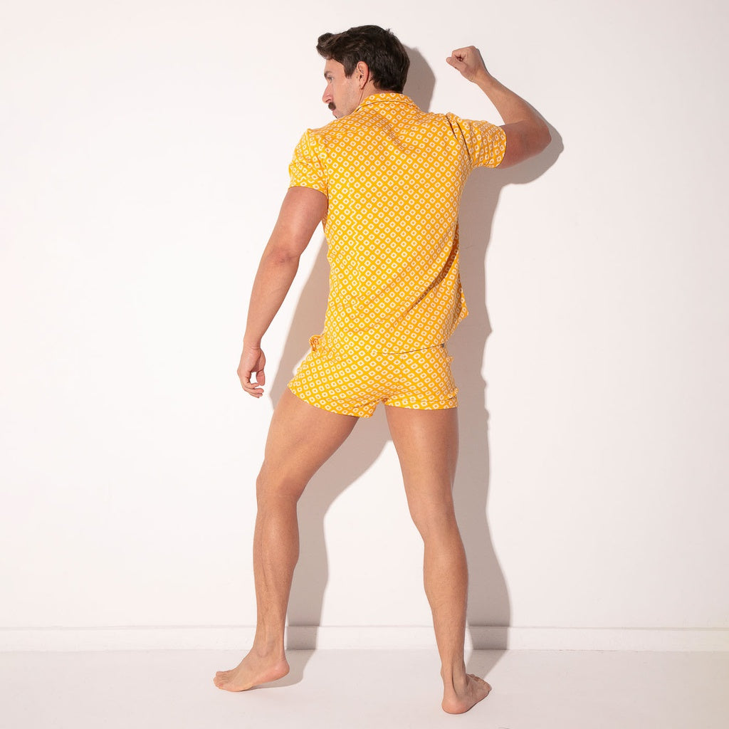 Chemise stretch CODE 22 9721, chemise décontractée imprimée