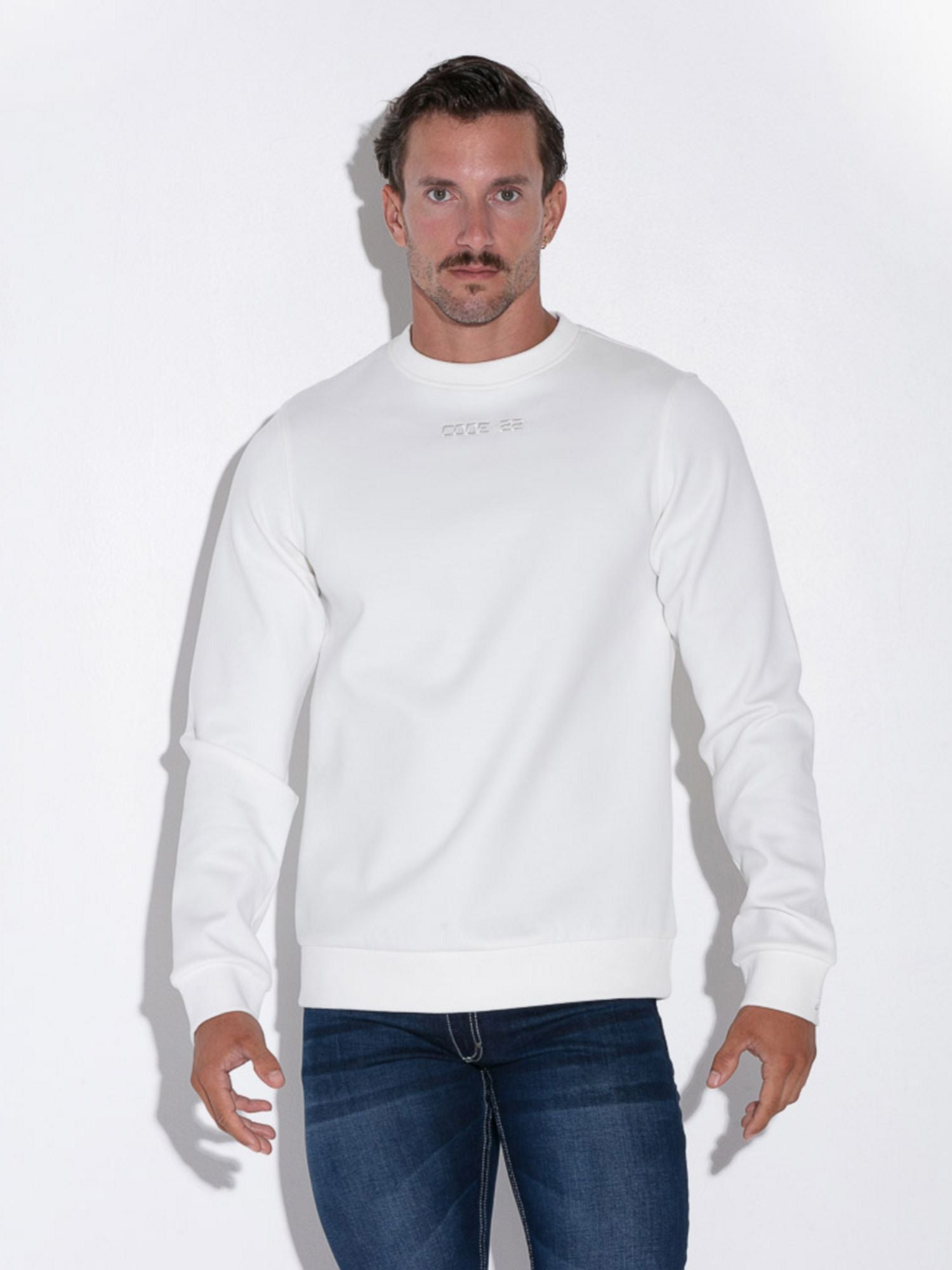 CODE 22 Essential Herren Sweater 9745, Sweatshirt Langarm T-Shirt Code 22 Kleidung & Accessoires:Herren:Herrenmode:Fitnessmode:Sport-Kapuzenpullover & -Sweatshirts nudosz.myshopify.com