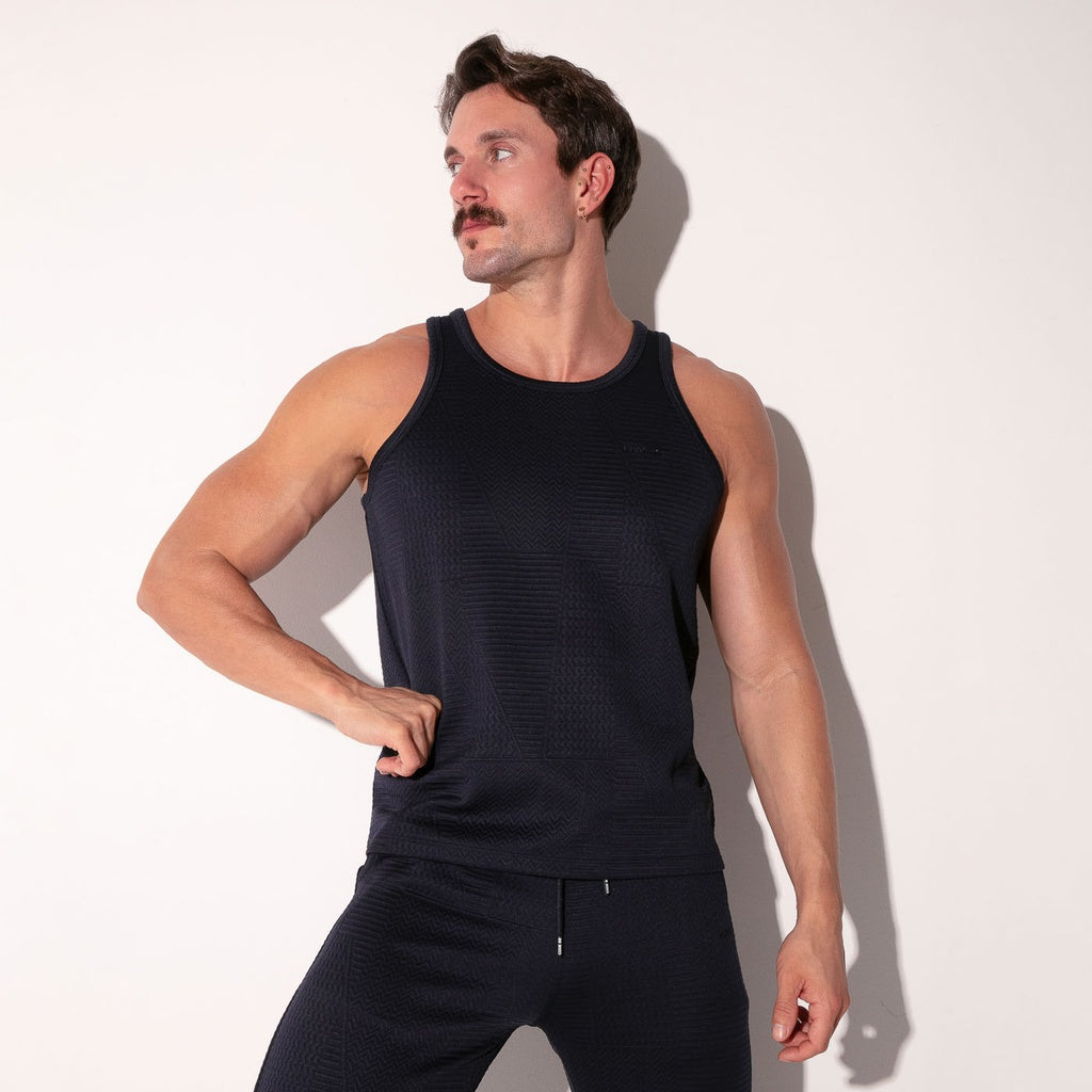 CODE 22 Débardeur jacquard ajouré - 9627