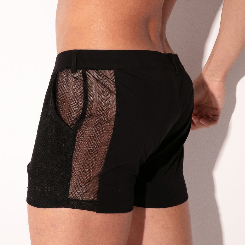 CODE 22 SHORT TRICOT Short 7004, pantalon court tricoté
