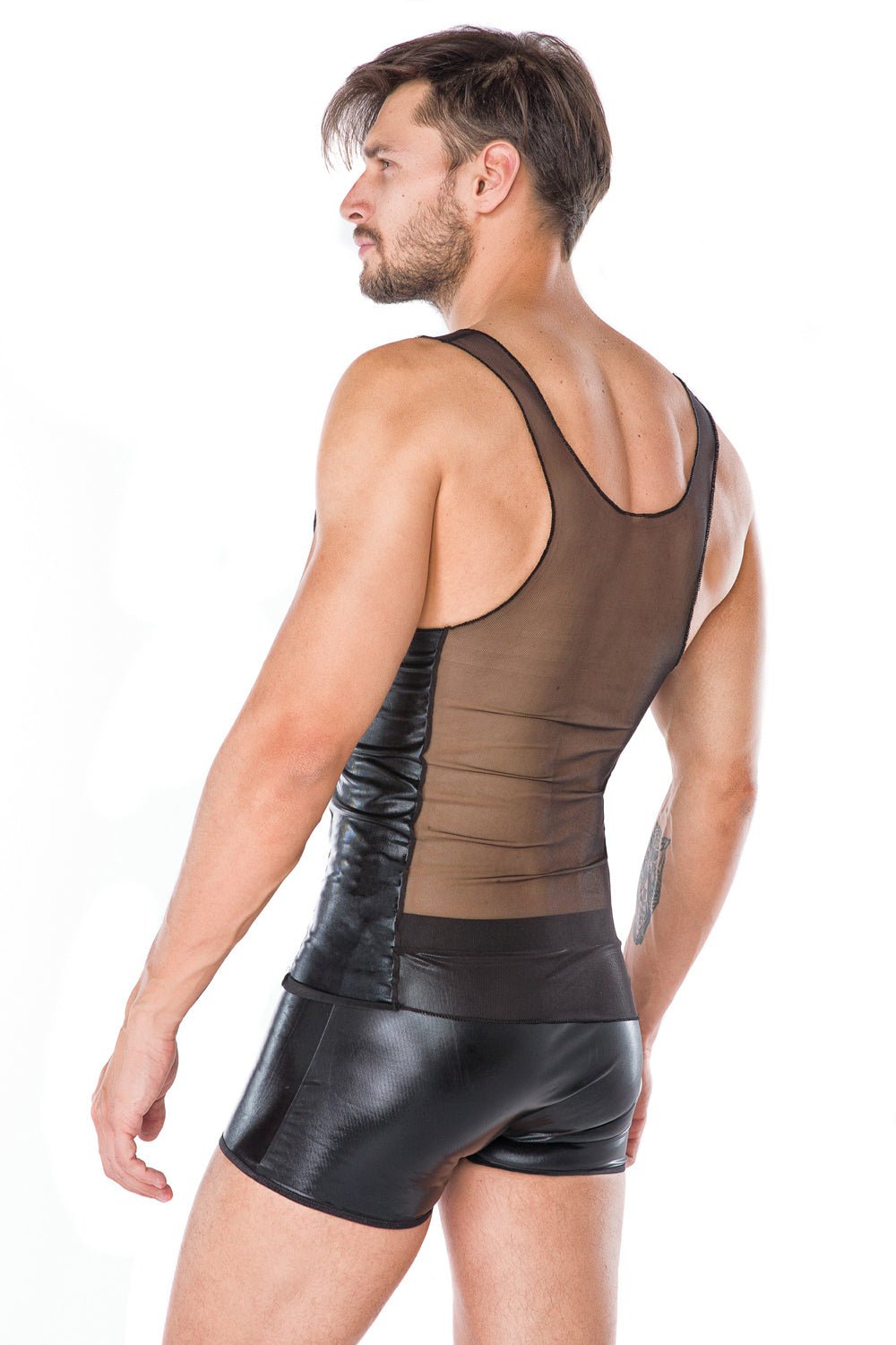 schwarzes Set MC/9057 4XL/5XL - Andalea Men's Collection - Shop Deutschland Noodosz