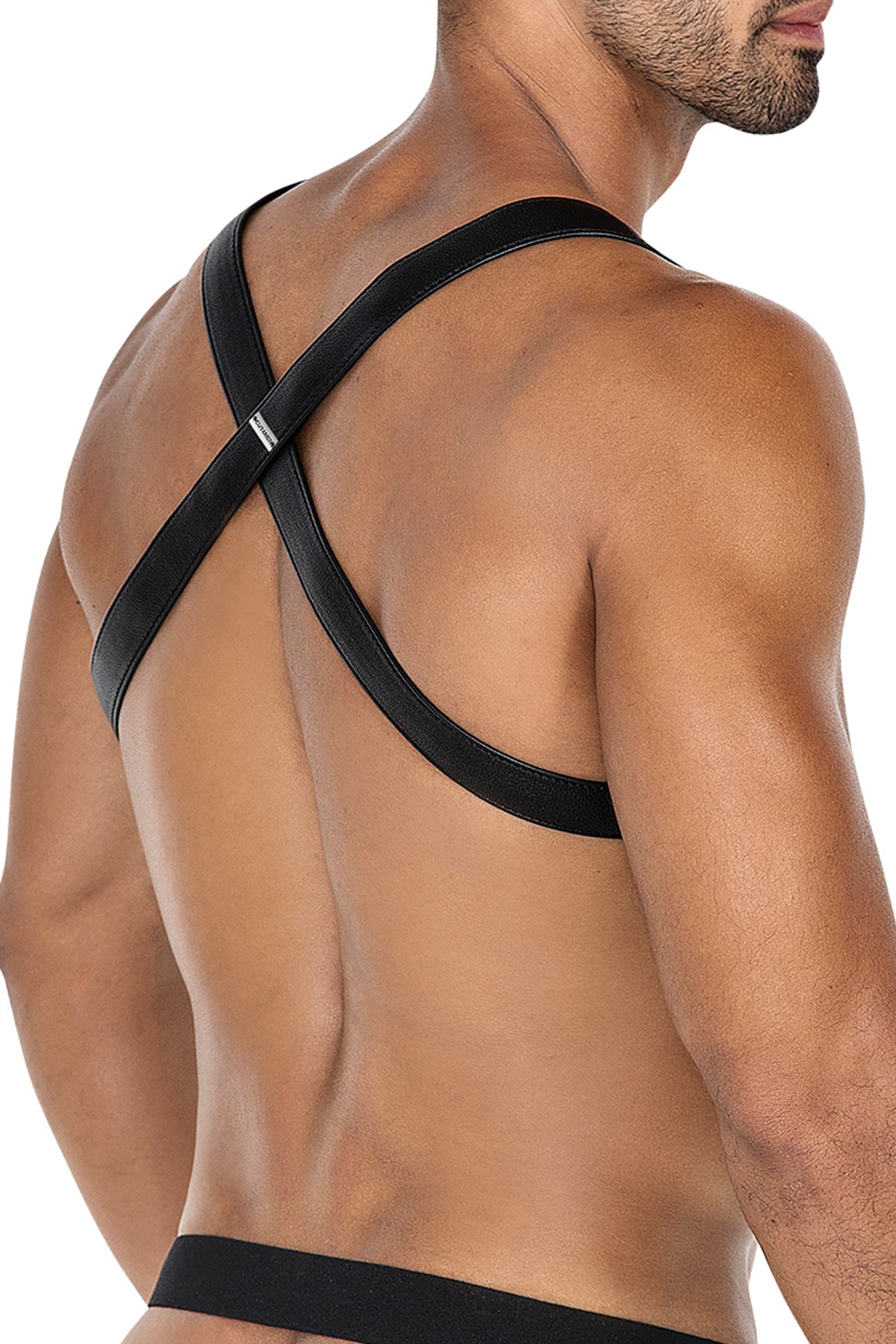 schwarz/neongrüner Brust-Harness 06 - OS-1