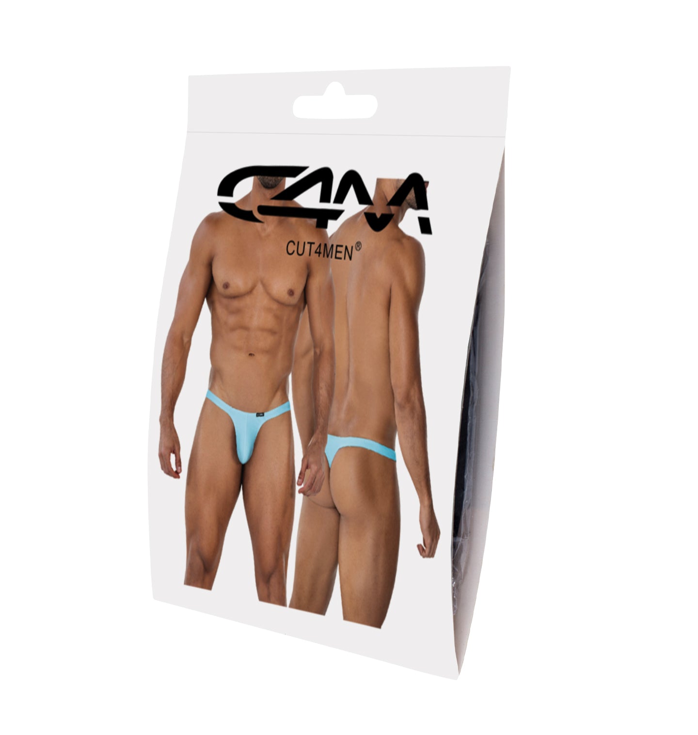 aquablauer Brazilian Thong C4MSPX06 - XL-4