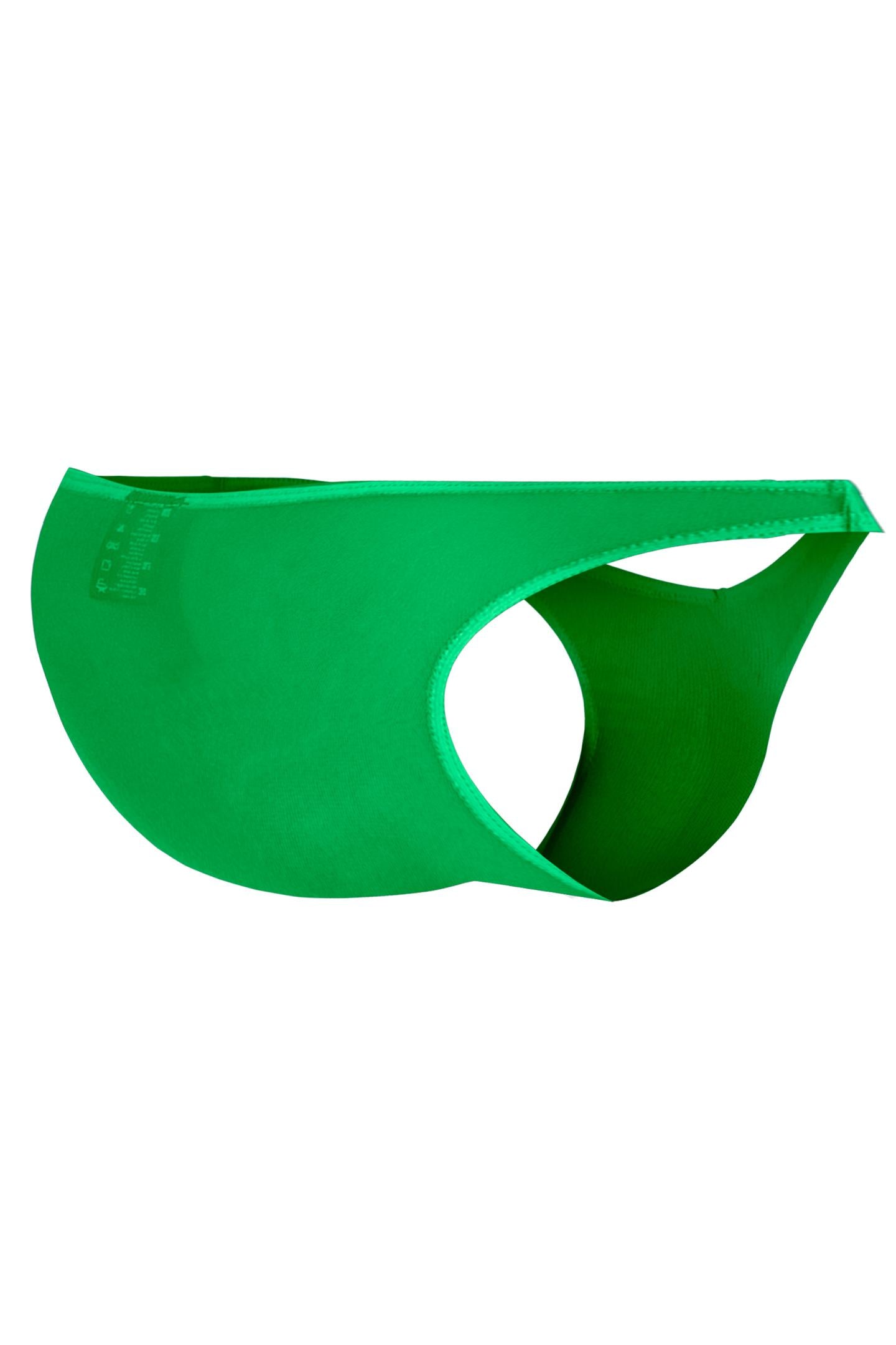 grüner Low Rise Bulge Brief Netz C4MSPXBUL01 GLOW - XL-1