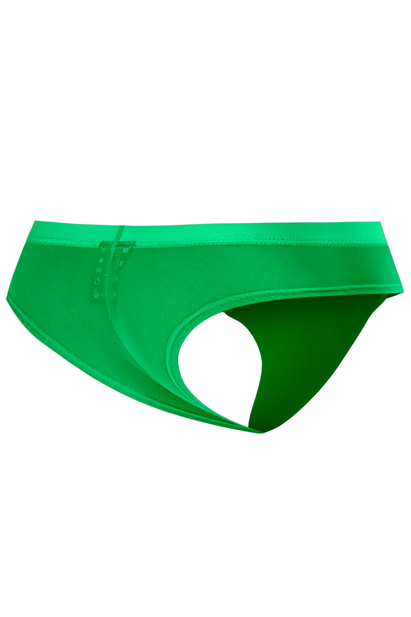 grüner Hybrid Cheeky Brief Netz C4MSPX22 GLOW - XL-1