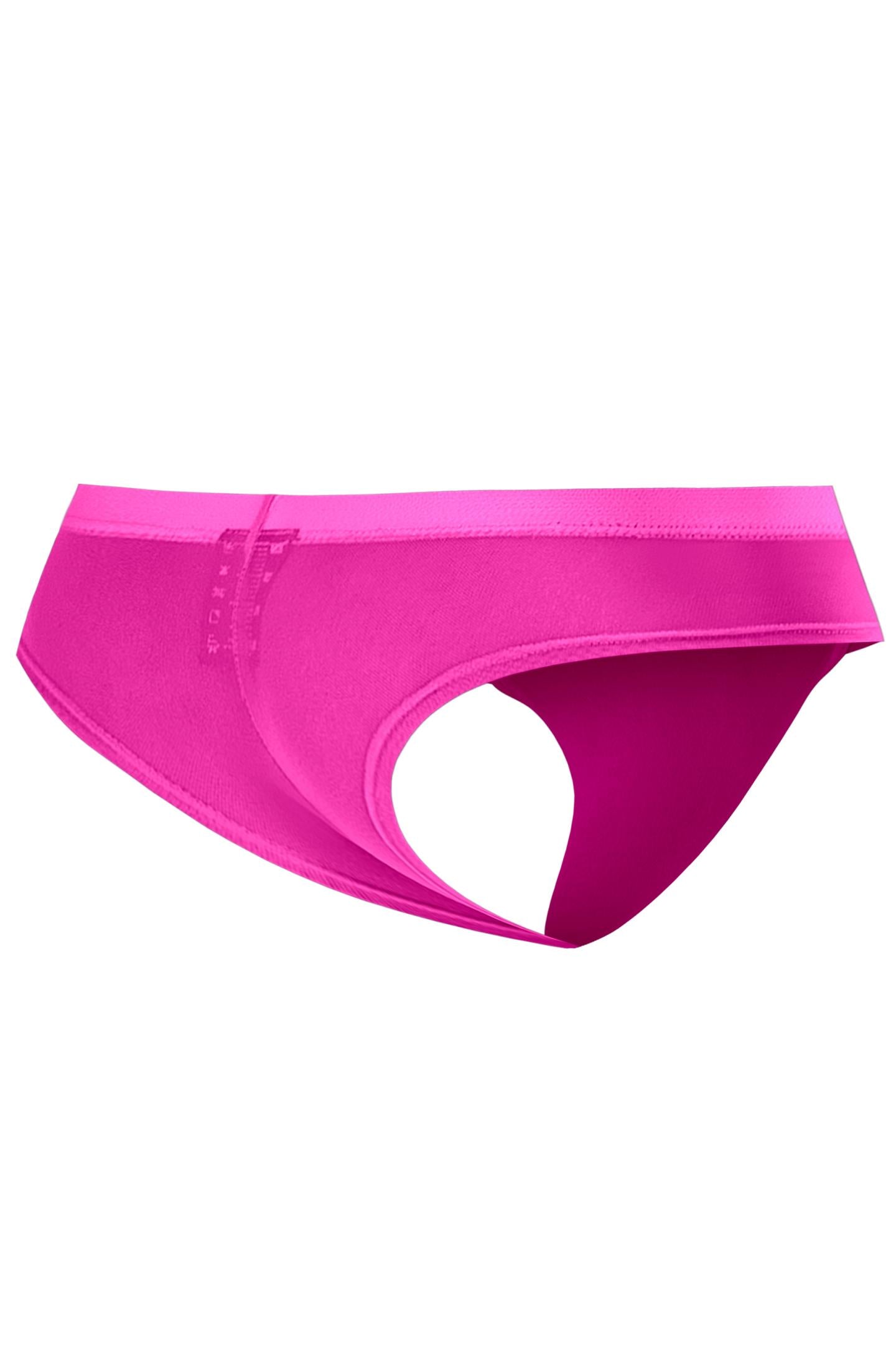 pinker Hybrid Cheeky Brief Netz C4MSPX22 GLOW - XL-1
