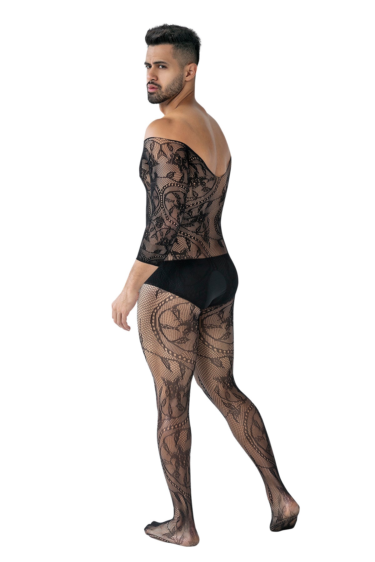 Herren Bodystocking ouvert RAV119 - L/XL-3