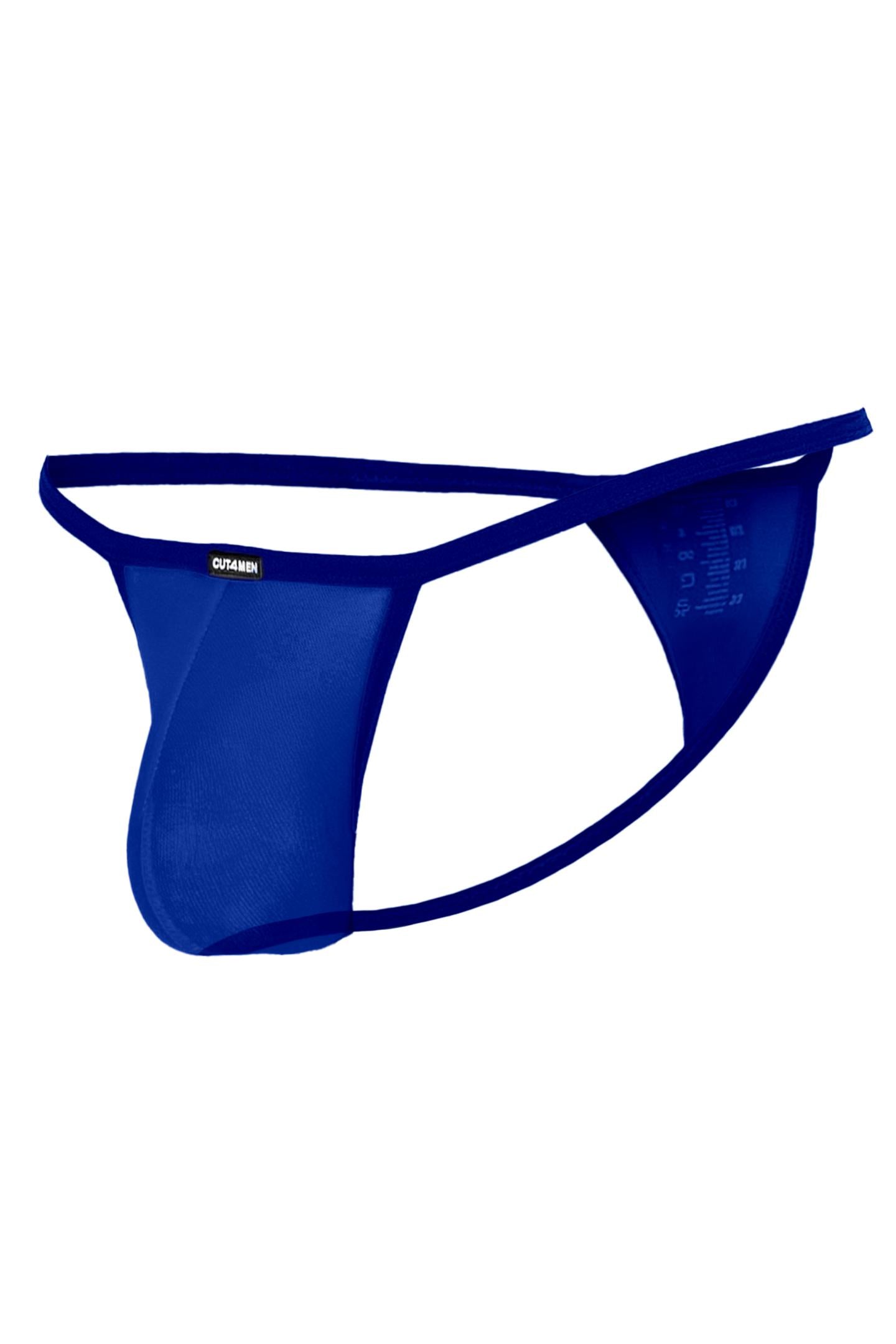 Electric Blue Mini Tanga Kini Mesh C4MSPX17 - XL - CUT4MEN - Shop Deutschland Noodosz