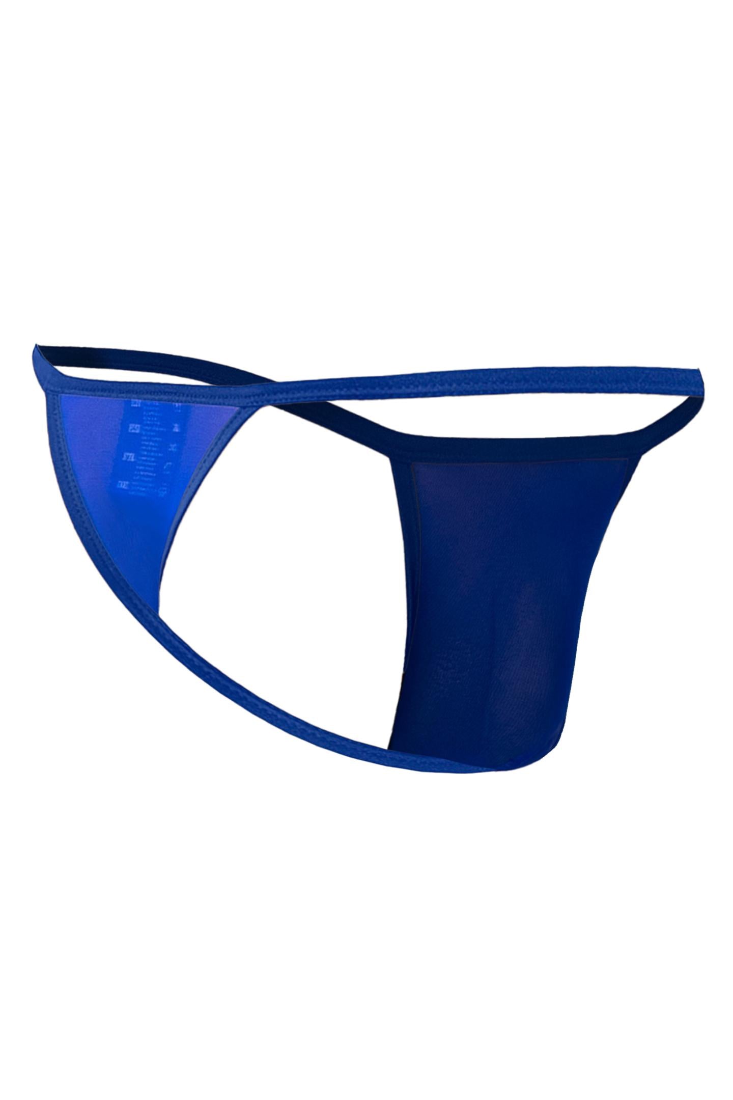 Electric Blue Mini Tanga Kini Mesh C4MSPX17 - XL - CUT4MEN - Shop Deutschland Noodosz