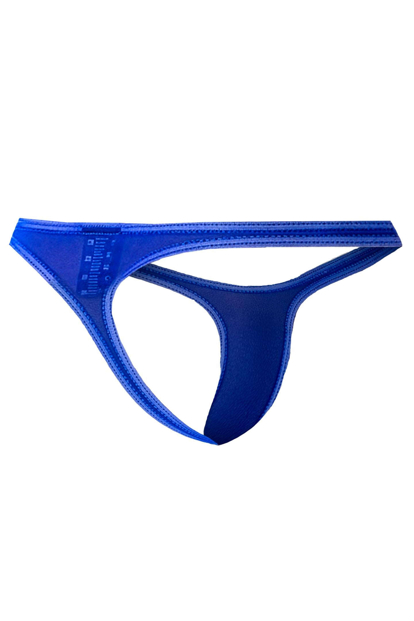 Electric blauer Micro Thong Netz C4MSPX11 - XL-1