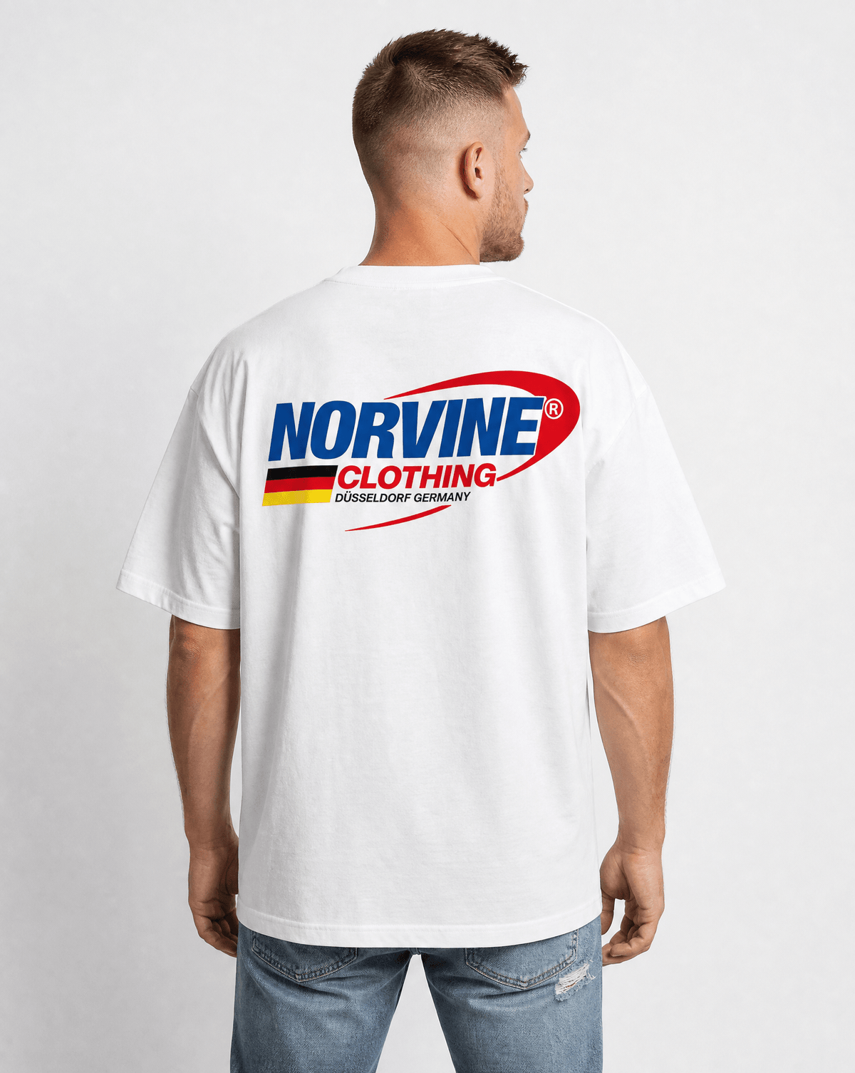 Norvine T-Shirt Germany- Rückenprint Düsseldorf Circuit Shirt - Norvine - Shop Deutschland Noodosz