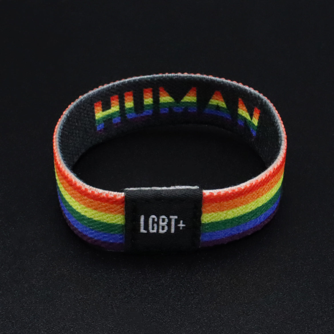 LGBT+ Armband (DUO) - Rainbow & Human