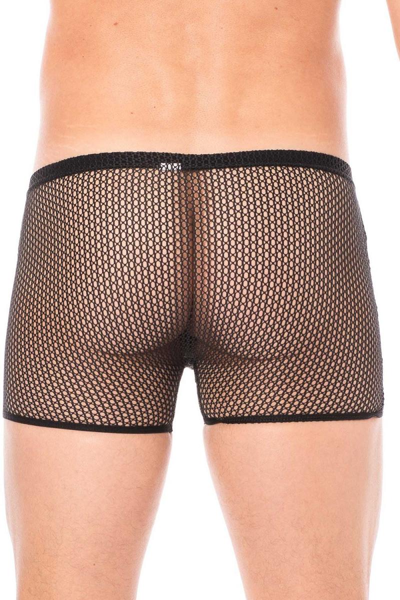 schwarze Netz Boxer Short 2007-67 - S - LOOK ME - Shop Deutschland Noodosz