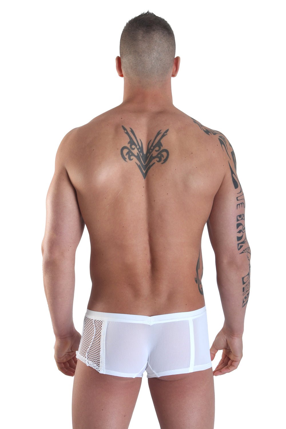weiße Herren Mini-Pant Visible Man S von Look Me - LOOK ME - Shop Deutschland Noodosz