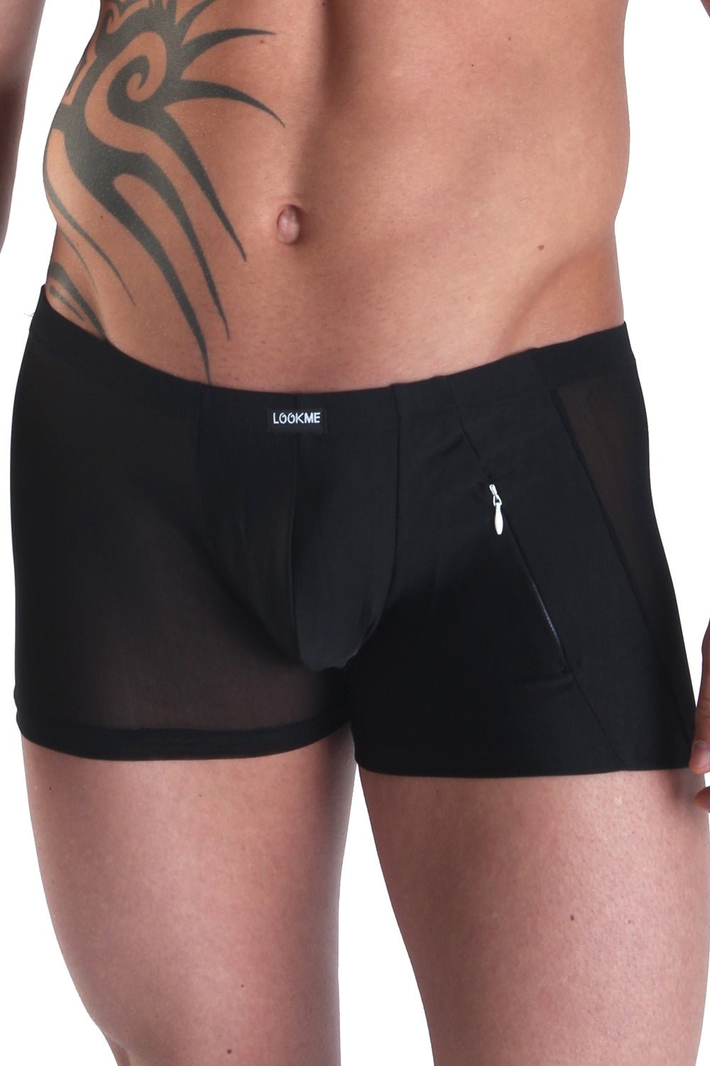 schwarzer Herren Boxer Open Heart S von Look Me - LOOK ME - Shop Deutschland Noodosz