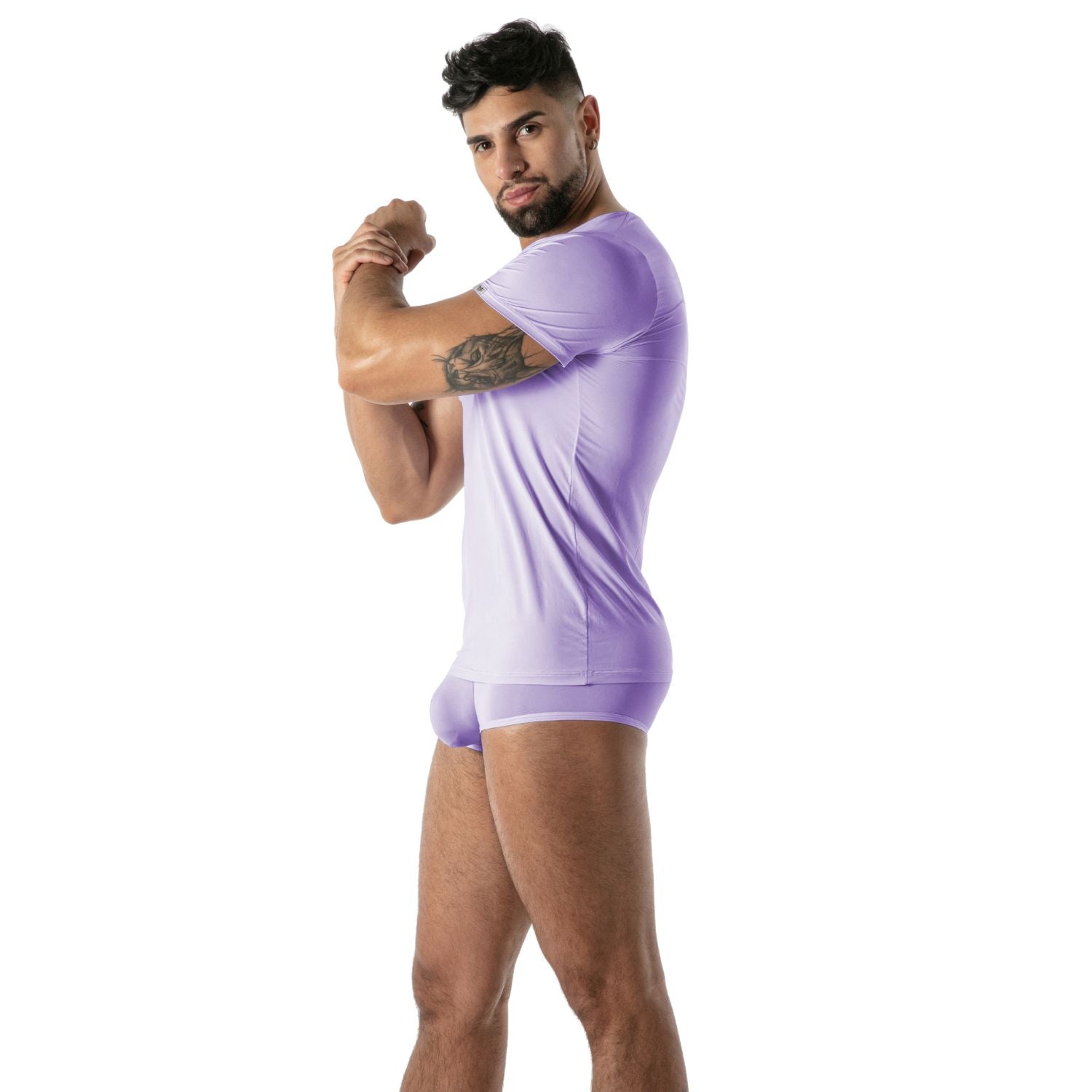 Mon Amour Microfiber T-Shirt Purple