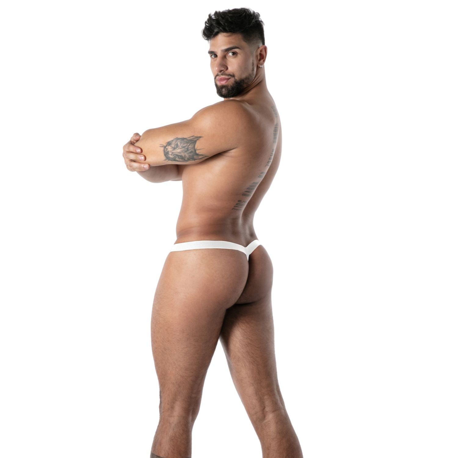 Mon Amour Microfiber Thong Black