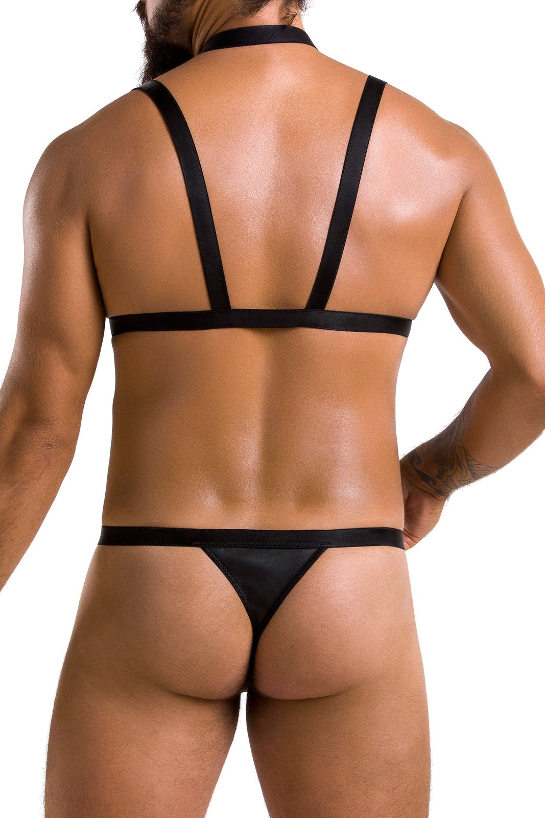 schwarzes Harness Set 039 - 2XL/3XL - Passion Menswear - Shop Deutschland Noodosz