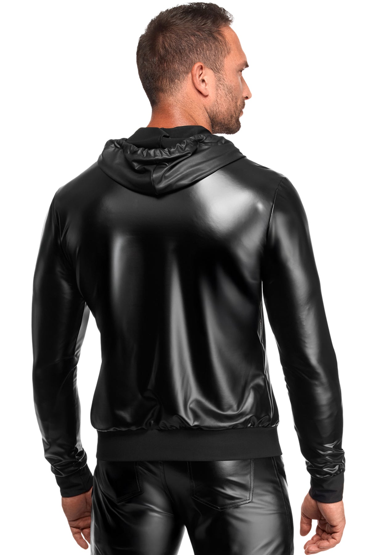 Herren Kapuzen Jacke H086 - 3XL - Noir Handmade Men - Shop Deutschland Noodosz