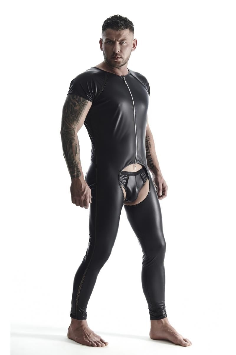 Herren Overall OVE001 schwarz - M - Regnes Fetish Planet - Shop Deutschland Noodosz