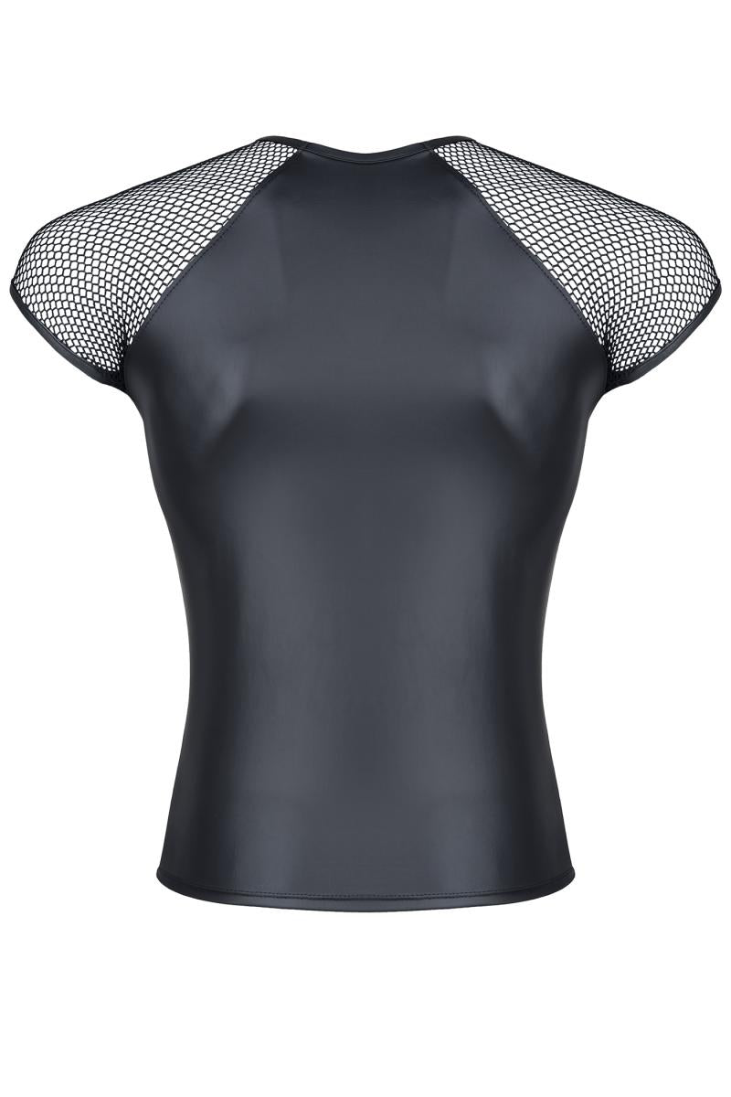 T-Shirt TSH007 schwarz - XXL - Regnes Fetish Planet - Shop Deutschland Noodosz