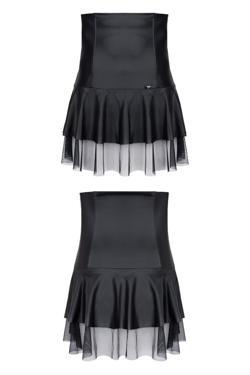 Rock CRD001 schwarz Crossdresser - L - Regnes Fetish Planet - Shop Deutschland Noodosz