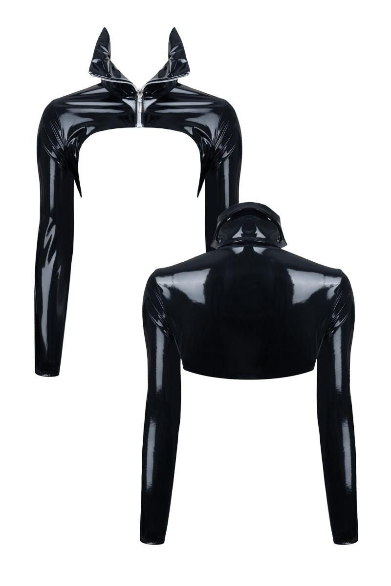 PVC Jacke CRD009 Crossdresser - L - Regnes Fetish Planet - Shop Deutschland Noodosz