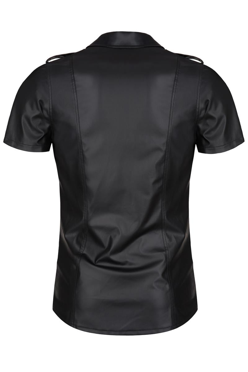 Herren Hemd RMLuca001 schwarz - 8XL - Regnes Fetish Planet - Shop Deutschland Noodosz