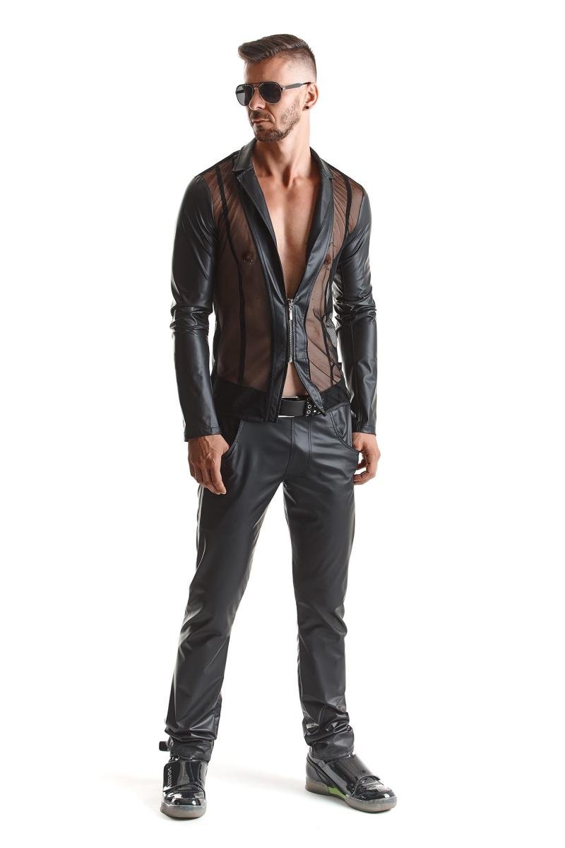 Herren Jacke RMDaniele001 schwarz - XXL - Regnes Fetish Planet - Shop Deutschland Noodosz