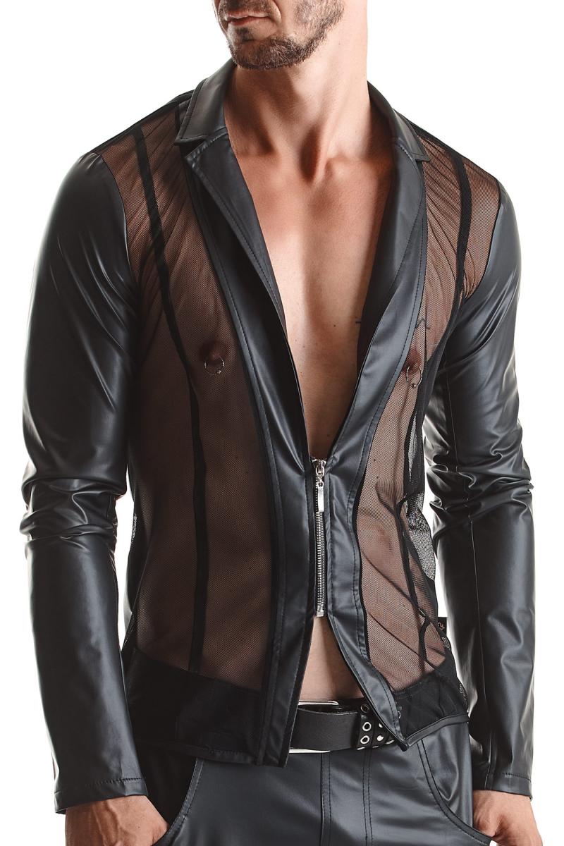 Herren Jacke RMDaniele001 schwarz - XXL - Regnes Fetish Planet - Shop Deutschland Noodosz