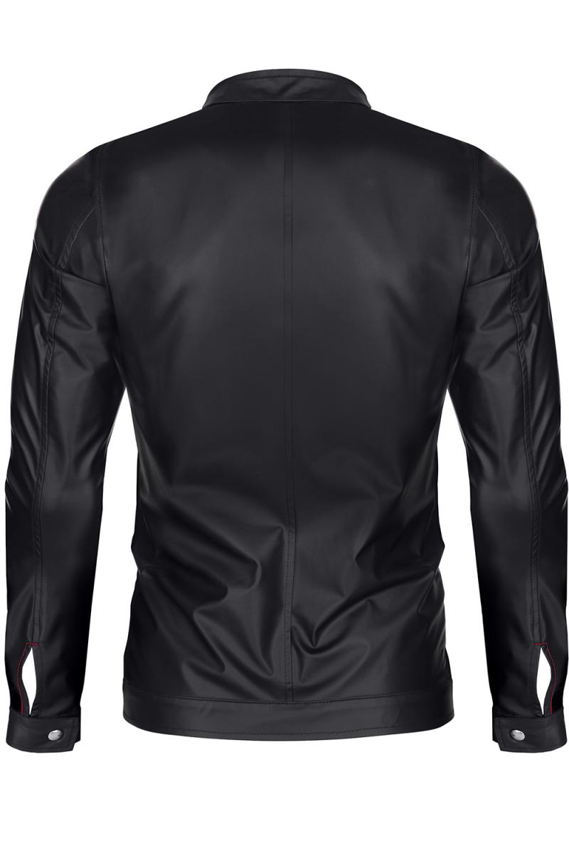 Herren Jacke RMGiorgio001 schwarz - XXL - Regnes Fetish Planet - Shop Deutschland Noodosz