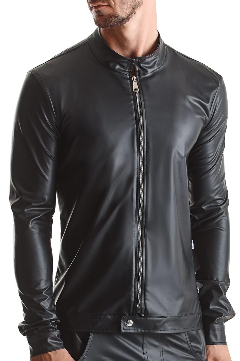 Herren Jacke RMGiorgio001 schwarz - XXL - Regnes Fetish Planet - Shop Deutschland Noodosz