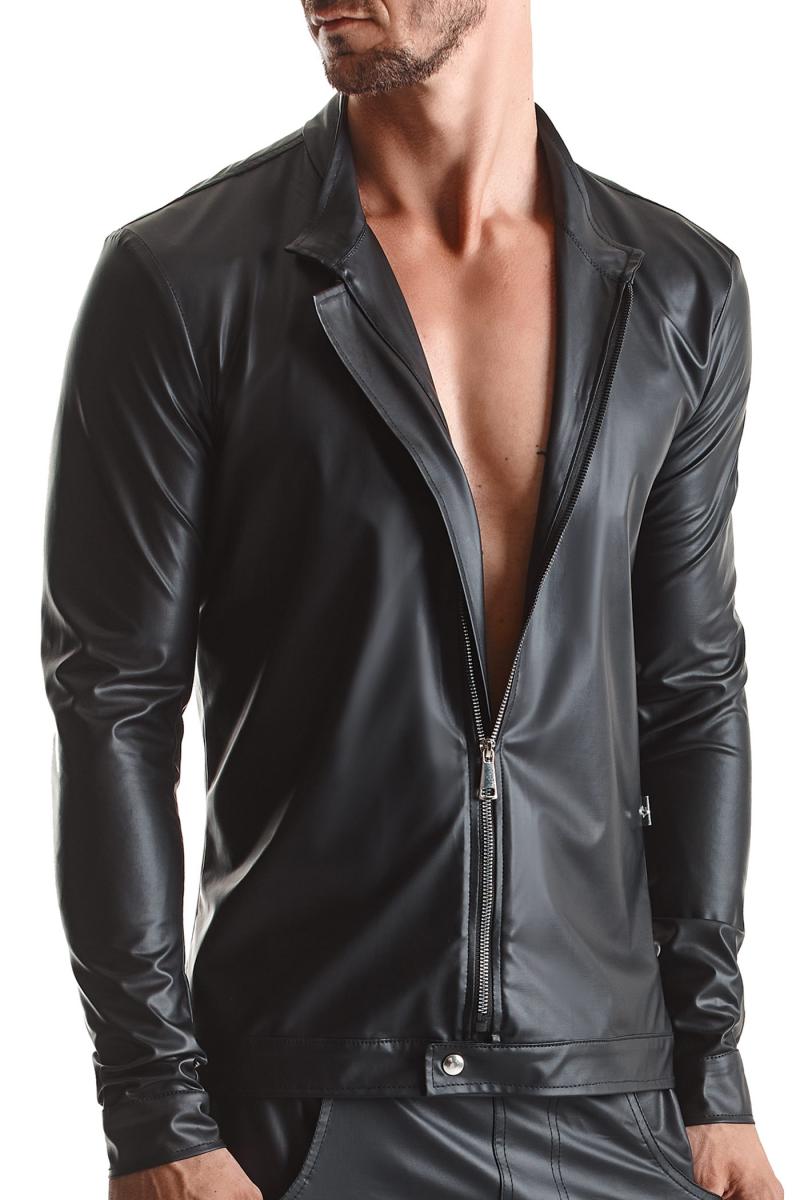 Herren Jacke RMGiorgio001 schwarz - XXL - Regnes Fetish Planet - Shop Deutschland Noodosz
