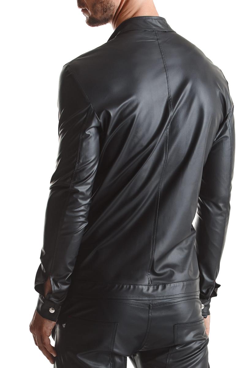 Herren Jacke RMGiorgio001 schwarz - XXL - Regnes Fetish Planet - Shop Deutschland Noodosz