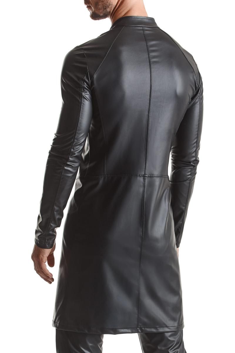 Herren Mantel RMMario001 schwarz - XXL - Regnes Fetish Planet - Shop Deutschland Noodosz