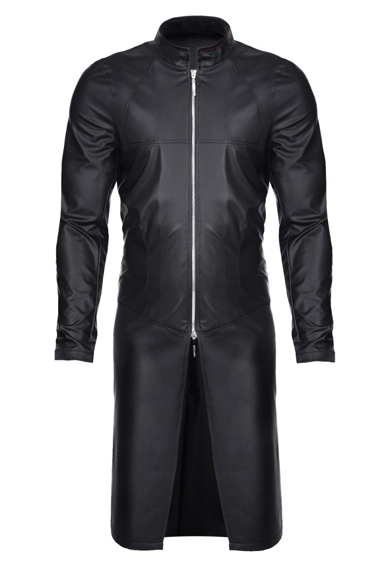Herren Mantel RMMario001 schwarz - XXL - Regnes Fetish Planet - Shop Deutschland Noodosz