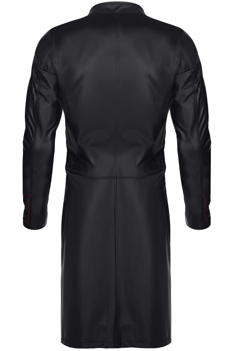 Herren Mantel RMMario001 schwarz - XXL - Regnes Fetish Planet - Shop Deutschland Noodosz
