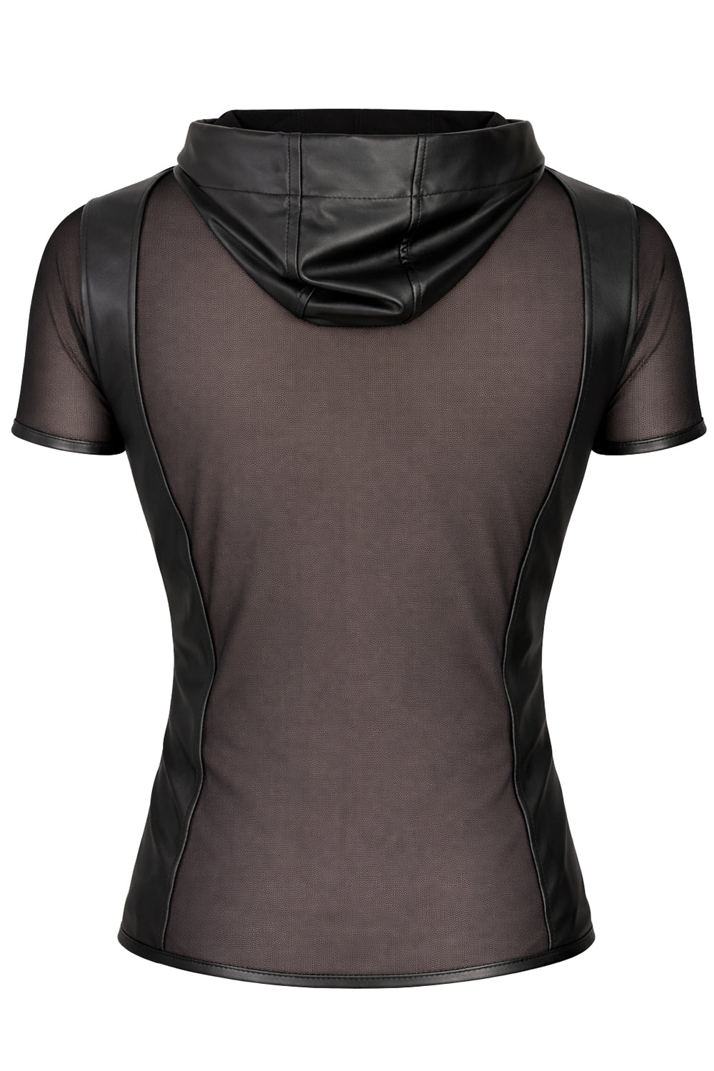Herren Kapuzen T-Shirt ADGinter001 schwarz - 2XL - Regnes Fetish Planet - Shop Deutschland Noodosz
