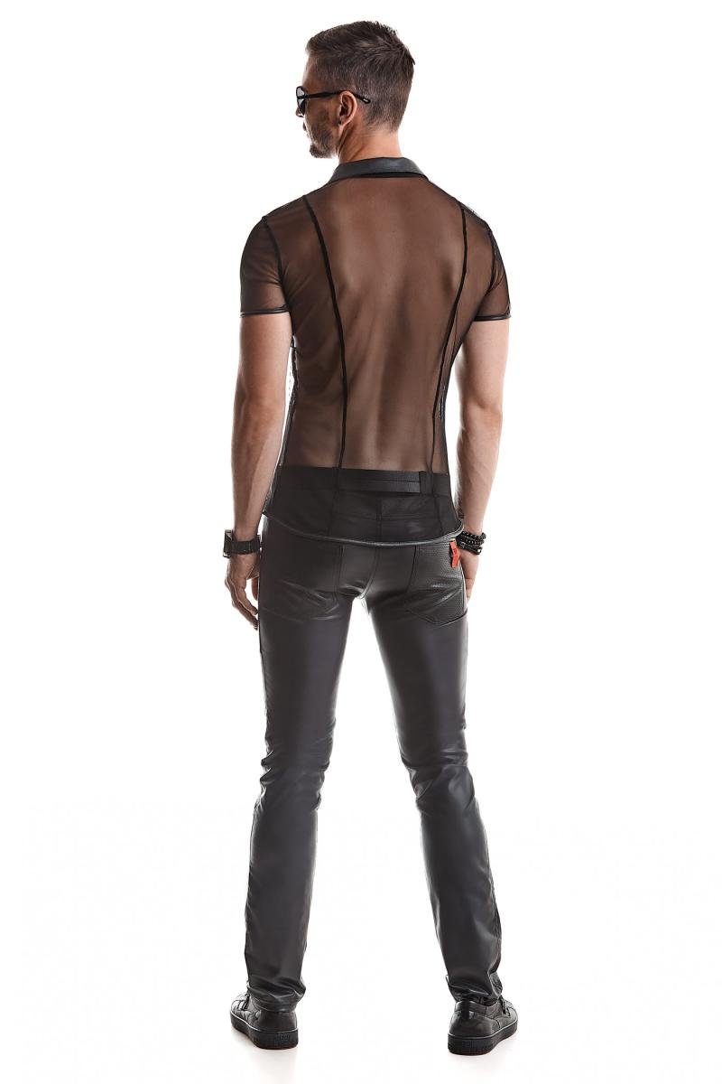 Herren T-Shirt RMRoberto001 schwarz - 5XL - Regnes Fetish Planet - Shop Deutschland Noodosz