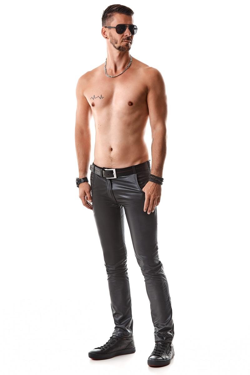 lange Herren Hose RMVincenzo001 schwarz - 2XL - Regnes Fetish Planet - Shop Deutschland Noodosz