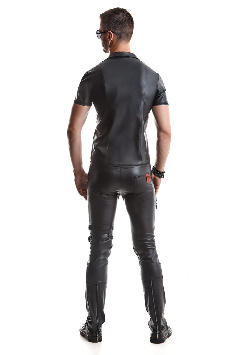 Herren T-Shirt RMRemo001 schwarz - 5XL - Regnes Fetish Planet - Shop Deutschland Noodosz